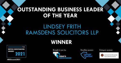 british conveyancing awards winner